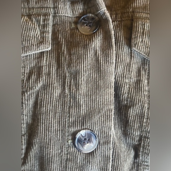 Forever 21 Olive Corduroy Jean Jacket - Picture 3 of 6
